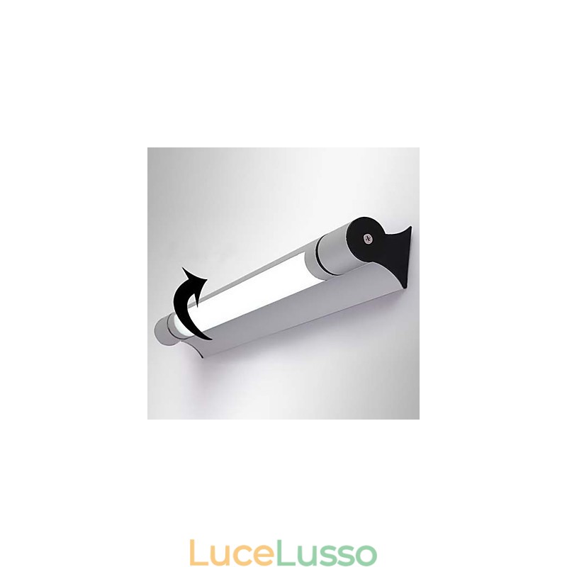 Illuminazione per il bagno moderna contemporanea T5 in metallo