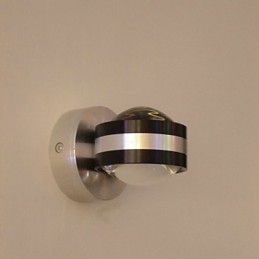 Luci per scale Applique da parete in alluminio bifacciale Moderne contemporanee in metallo