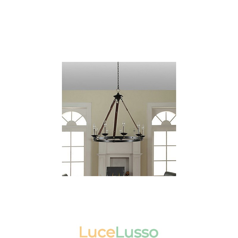 Lampadario Vintage Metallo