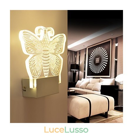 Lampada da parete in acrilico Lampada in PVC Luce moderna contemporanea Metallo Lampada da parete in acrilico Lampada in PVC Luce moderna contemporanea Metallo