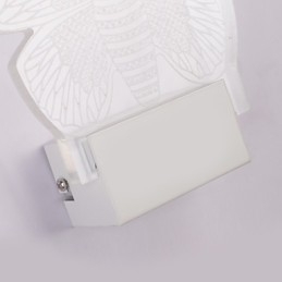 Lampada da parete in acrilico Lampada in PVC Luce moderna contemporanea Metallo