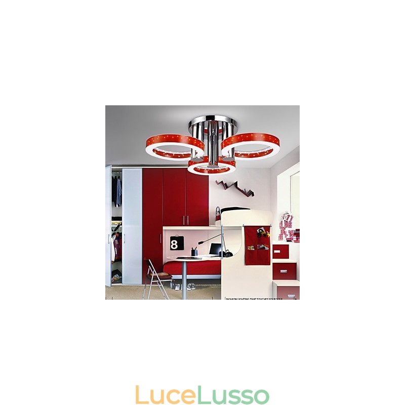 Lampada da soffitto rotonda in acrilico SMD