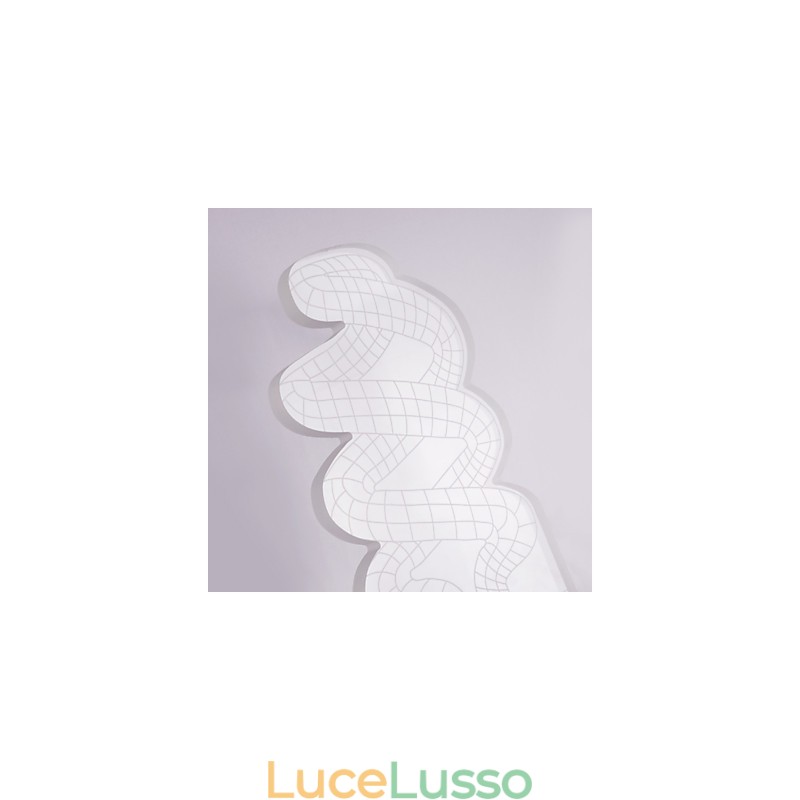 Lampada da parete in acrilico Lampada in PVC Chip luminoso Moderno contemporaneo Metallo