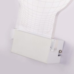 Lampada da parete in acrilico Lampada in PVC Chip luminoso Moderno contemporaneo Metallo