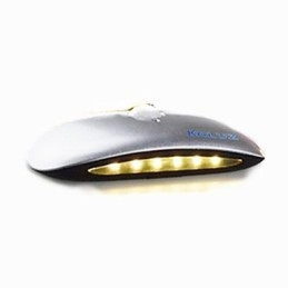 Mini luci da parete induttive intelligenti a infrarossi multifunzionali in stile europeo argento