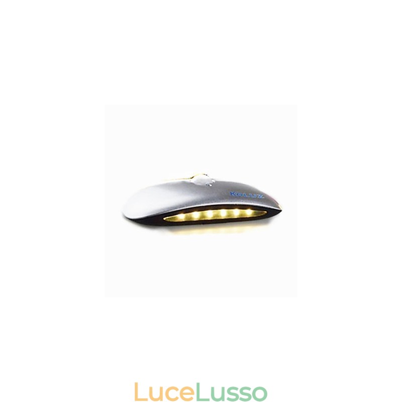Mini luci da parete induttive intelligenti a infrarossi multifunzionali in stile europeo argento