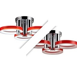 Lampada da soffitto rotonda in acrilico SMD