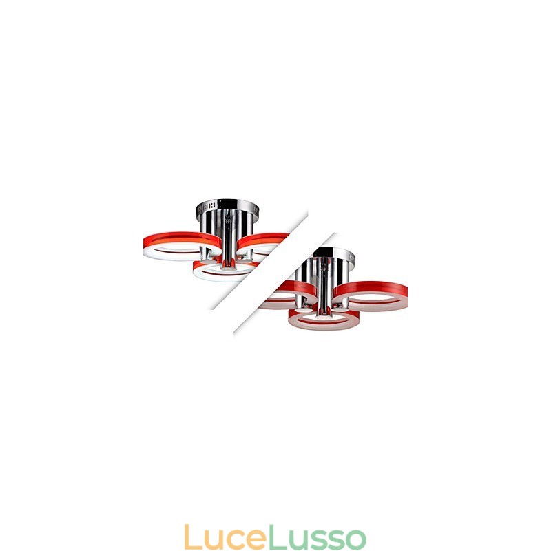 Lampada da soffitto rotonda in acrilico SMD