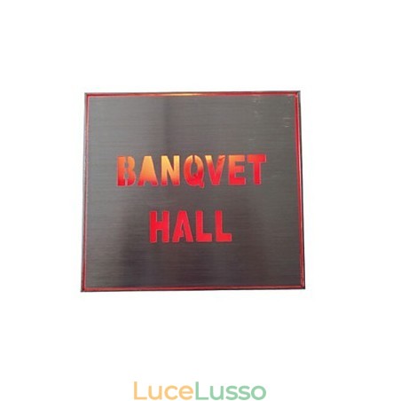 L'Hotel Market Lights Lampada Creativa Bar Modello Applique da Parete Metallo