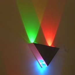Lampada da parete creativa modello bar multi-temperatura T in metallo