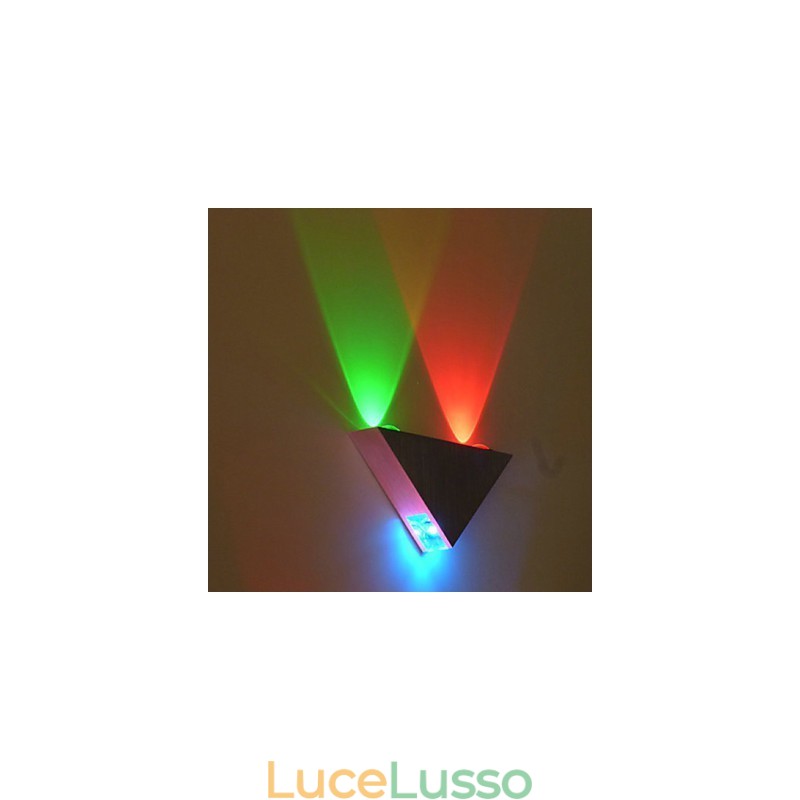 Lampada da parete creativa modello bar multi-temperatura T in metallo