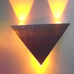 Lampada da parete creativa modello bar multi-temperatura T in metallo