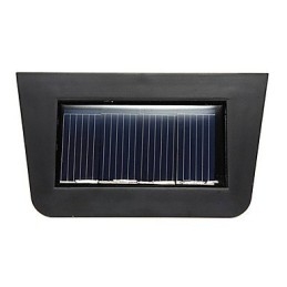 Lampada da parete con 2 lanterne a energia solare, colore giallo caldo