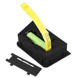 Lampada da parete con 2 lanterne a energia solare, colore giallo caldo