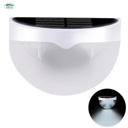 Lampada solare impermeabile IP55 bianca + nera