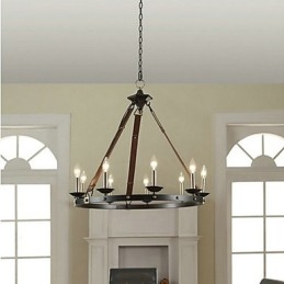 Lampadario Vintage Metallo