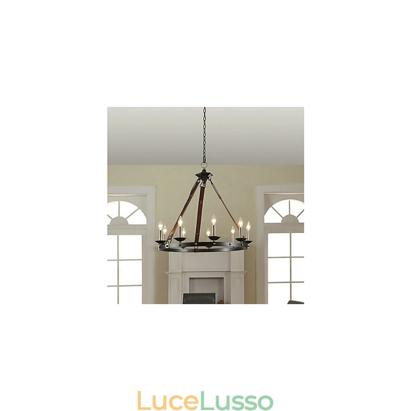 Lampadario Vintage Metallo