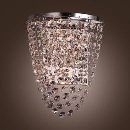 Crystal Wall Washers Metallo moderno