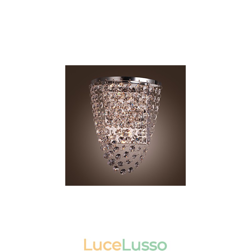 Crystal Wall Washers Metallo moderno