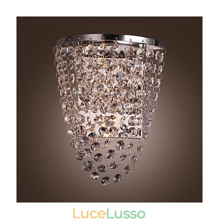 Crystal Wall Washers Metallo moderno