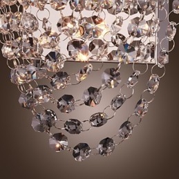 Crystal Wall Washers Metallo moderno