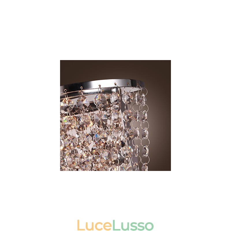 Crystal Wall Washers Metallo moderno