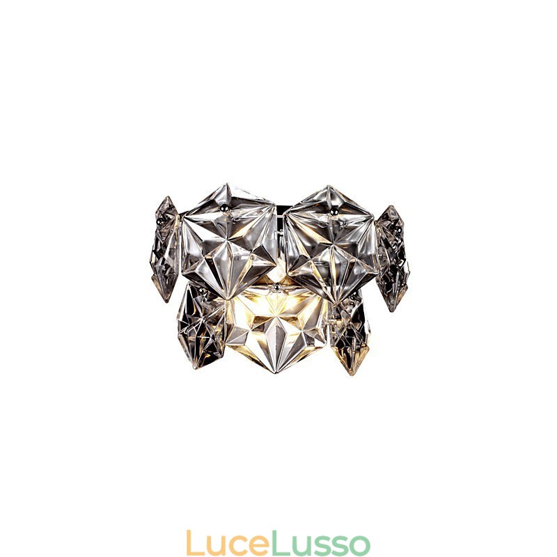 Applique da parete in cristallo moderno contemporaneo G9 Crystal