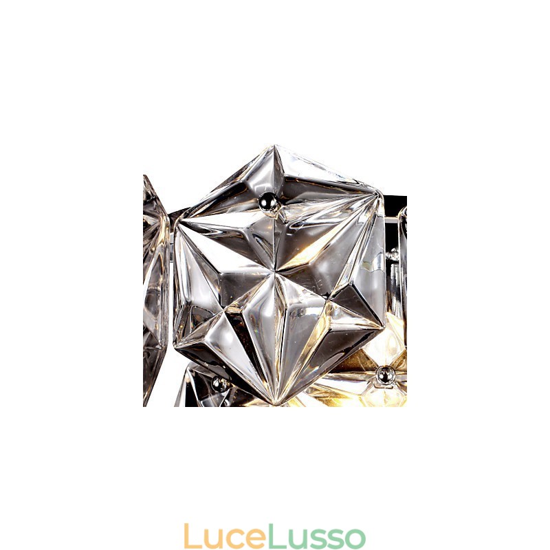 Applique da parete in cristallo moderno contemporaneo G9 Crystal