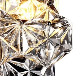 Applique da parete in cristallo G9 Crystal