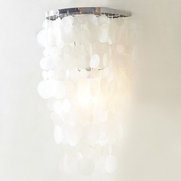 Elegante applique da parete con 1 luce in bianco caldo