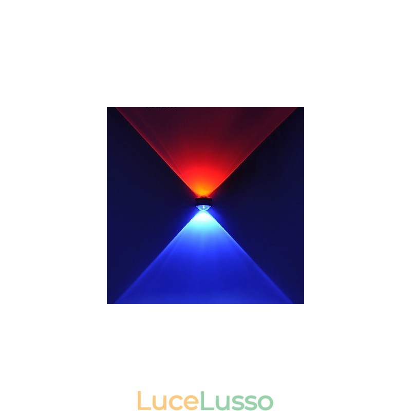 Applique da parete moderne contemporanee in metallo