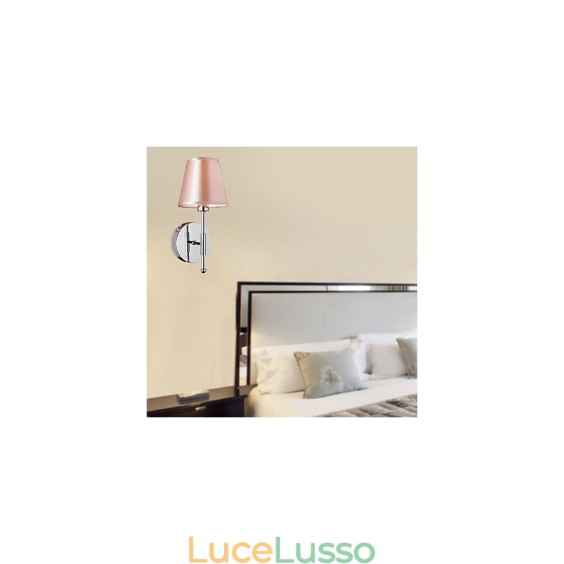 Applique dal design semplice con luce calda