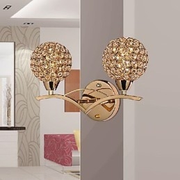 Applique moderna ed elegante a 2 luci