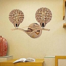 Applique moderna ed elegante a 2 luci