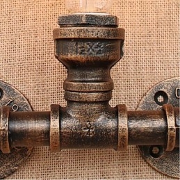 Lampada da parete decorativa piccola con tubo dell'acqua semplice Nostalgia