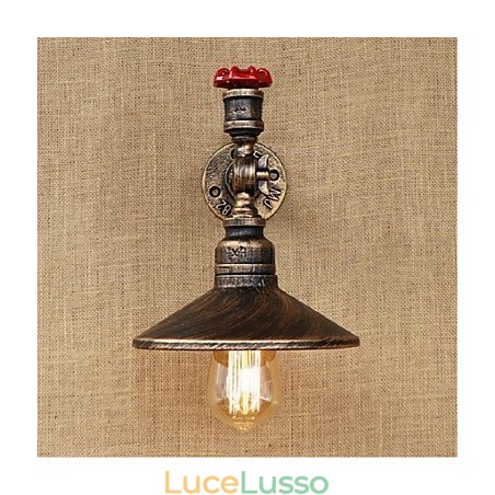 Pittura rustica Lodge Caratteristica per applique da parete con luce ambientale Applique da parete Pittura rustica Lodge Caratteristica per applique da parete con luce ambientale Applique da parete