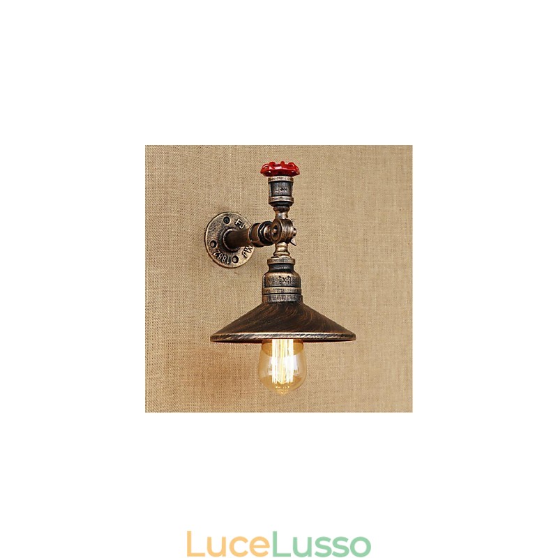 Pittura rustica Lodge Caratteristica per applique da parete con luce ambientale Applique da parete