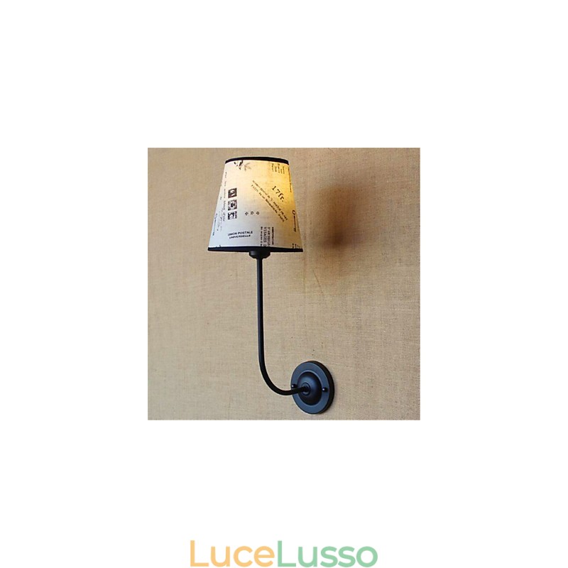 Moderno Contemporaneo Moderno Contemporaneo Finitura in ossido nero Caratteristica per lampadina a braccio oscillante