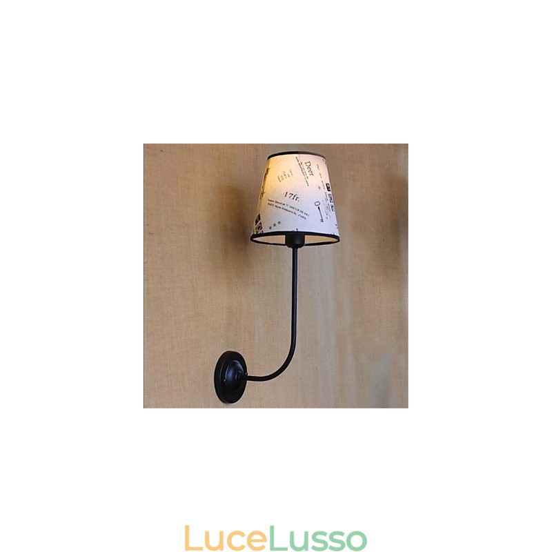 Moderno Contemporaneo Moderno Contemporaneo Finitura in ossido nero Caratteristica per lampadina a braccio oscillante