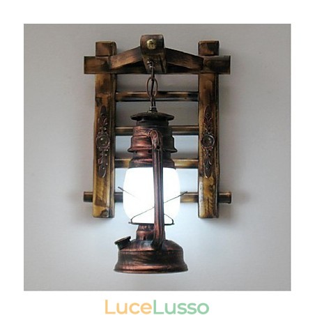 Lampada a cherosene creativa cinese retrò nostalgia illuminazione lanterne applique da parete applique da parete Lampada a cherosene creativa cinese retrò nostalgia illuminazione lanterne applique da parete applique da parete