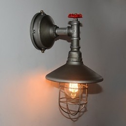 Nuovo Retro Loft Vintage Industrial Edison Lampada da parete Lampada a sospensione