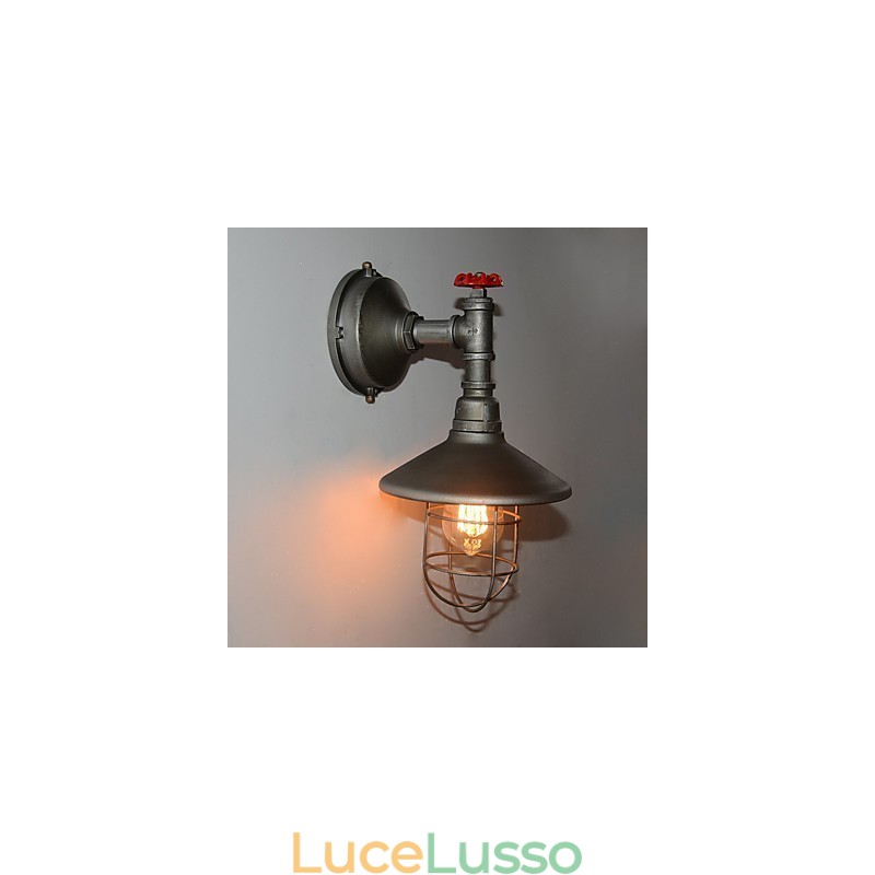 Nuovo Retro Loft Vintage Industrial Edison Lampada da parete Lampada a sospensione