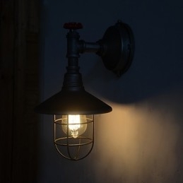 Nuovo Retro Loft Vintage Industrial Edison Lampada da parete Lampada a sospensione