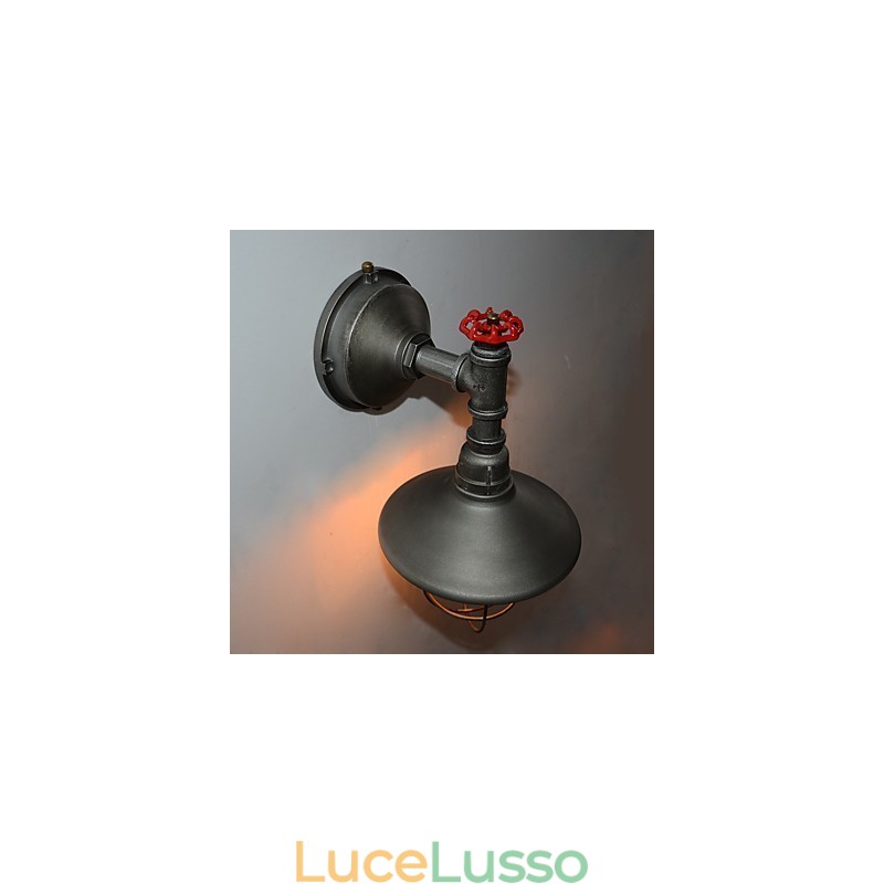 Nuovo Retro Loft Vintage Industrial Edison Lampada da parete Lampada a sospensione
