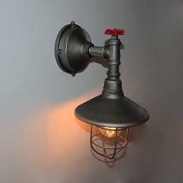 Nuovo Retro Loft Vintage Industrial Edison Lampada da parete Lampada a sospensione