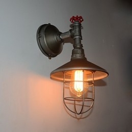 Nuovo Retro Loft Vintage Industrial Edison Lampada da parete Lampada a sospensione