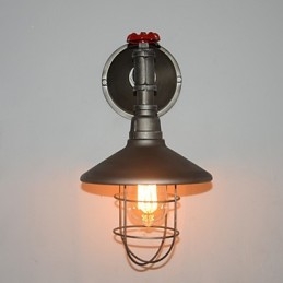 Nuovo Retro Loft Vintage Industrial Edison Lampada da parete Lampada a sospensione