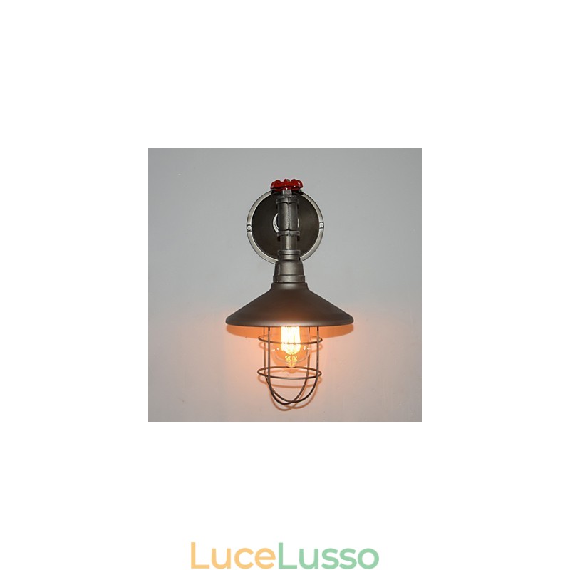 Nuovo Retro Loft Vintage Industrial Edison Lampada da parete Lampada a sospensione
