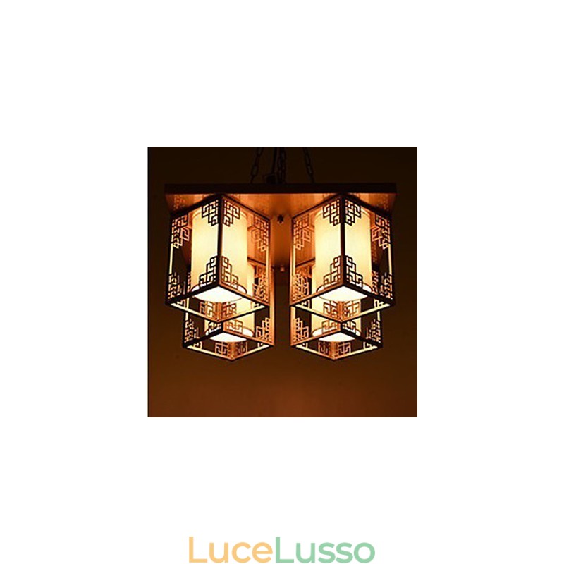 Un'atmosfera di illuminazione del soffitto in ferro delle lampade in stile cinese