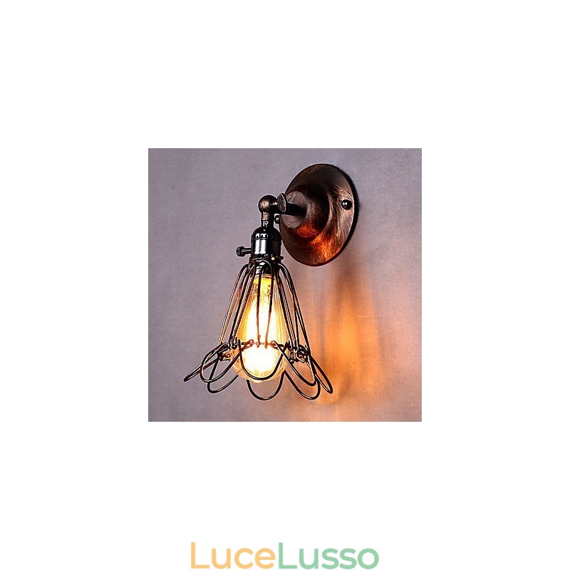 Moderno Contemporaneo Tradizionale Classico Country Elettroplaccato Caratteristica per Luce Ambientale Applique da Parete Lampada da Parete